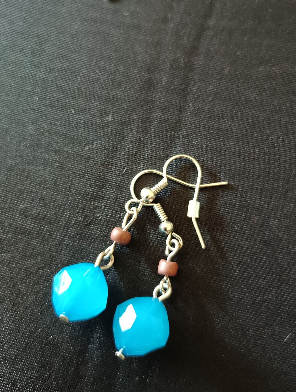 Earring Bundle-10 Pairs-mix Of Gemstone And Crystal - Picture 10 of 11